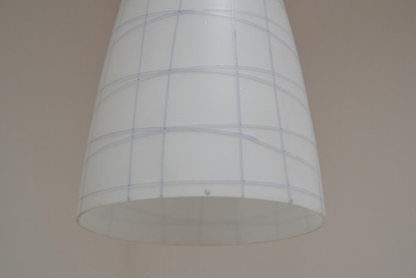 Mid-Century Glass Pendant Lamp, 1960s-TZ-743809