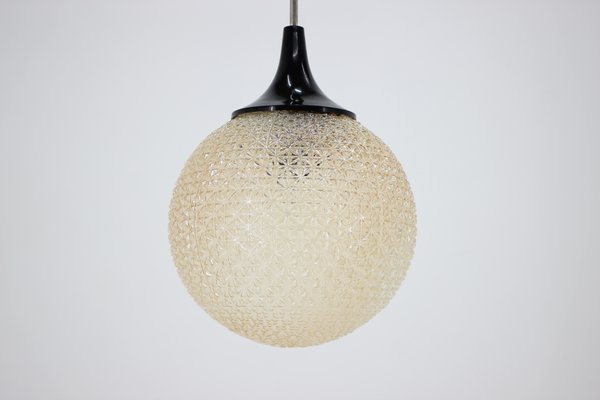 Mid-Century Glass Pendant Lamp, 1960s-TZ-581942