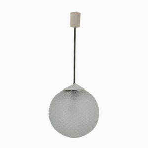 Mid-Century Glass Pendant Lamp, 1960s-TZ-581950