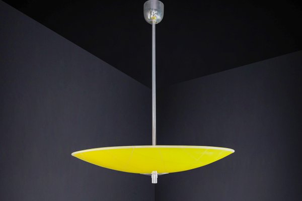 Mid-Century Glass Pendant Lamp Brussels World Expo 1958, 1960s-TRW-1729763