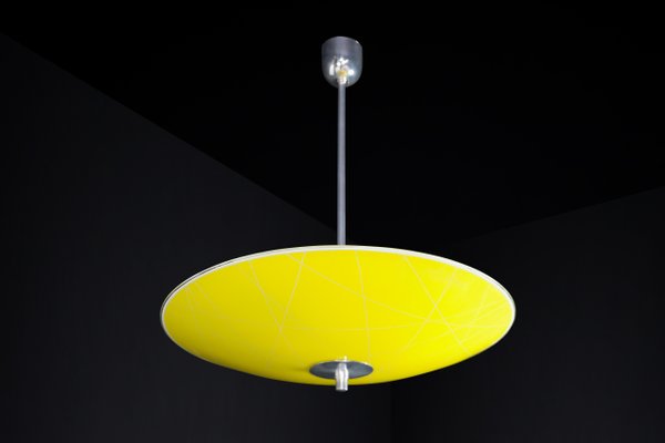 Mid-Century Glass Pendant Lamp Brussels World Expo 1958, 1960s-TRW-1729763