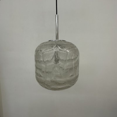 Mid-Century Glass Suspension Lamp from Doria Leuchten, 1970s-BGP-1769232