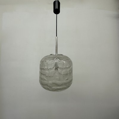 Mid-Century Glass Suspension Lamp from Doria Leuchten, 1970s-BGP-1769232