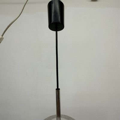 Mid-Century Glass Suspension Lamp from Doria Leuchten, 1970s-BGP-1769232