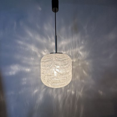 Mid-Century Glass Suspension Lamp from Doria Leuchten, 1970s-BGP-1769232