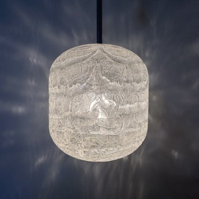 Mid-Century Glass Suspension Lamp from Doria Leuchten, 1970s-BGP-1769232