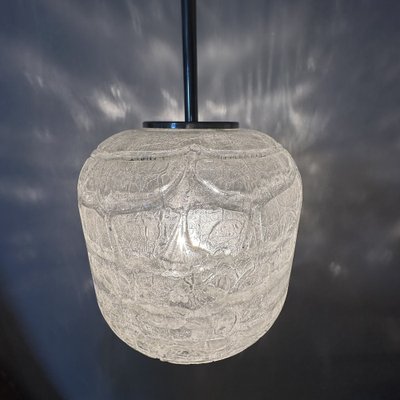 Mid-Century Glass Suspension Lamp from Doria Leuchten, 1970s-BGP-1769232