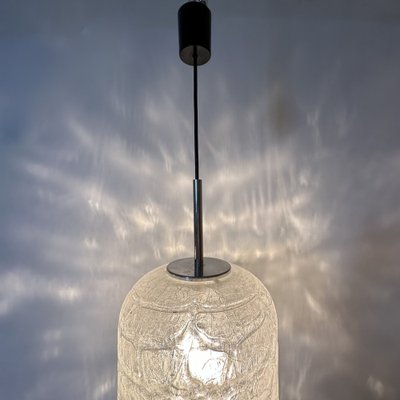 Mid-Century Glass Suspension Lamp from Doria Leuchten, 1970s-BGP-1769232