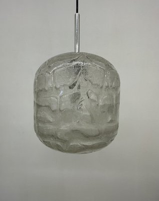 Mid-Century Glass Suspension Lamp from Doria Leuchten, 1970s-BGP-1769232