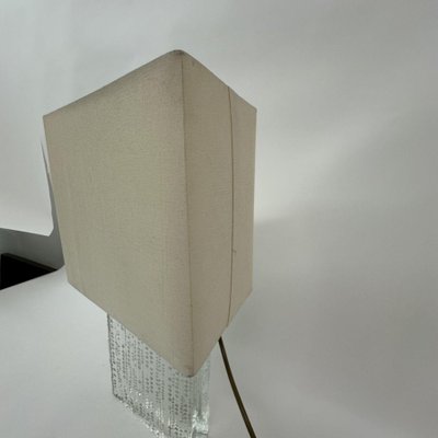 Mid-Century Glass Table Lamp, 1960s-BGP-1813974