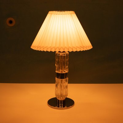 Mid-Century Glass Table Lamp, 1960s-HGA-1790951