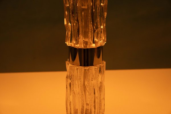 Mid-Century Glass Table Lamp, 1960s-HGA-1790951