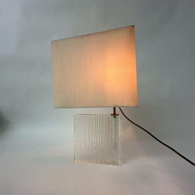 Mid-Century Glass Table Lamp, 1960s-BGP-1813974