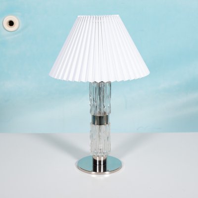 Mid-Century Glass Table Lamp, 1960s-HGA-1790951