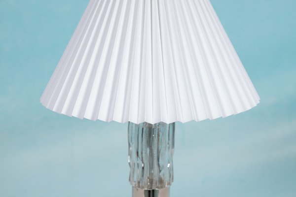 Mid-Century Glass Table Lamp, 1960s-HGA-1790951