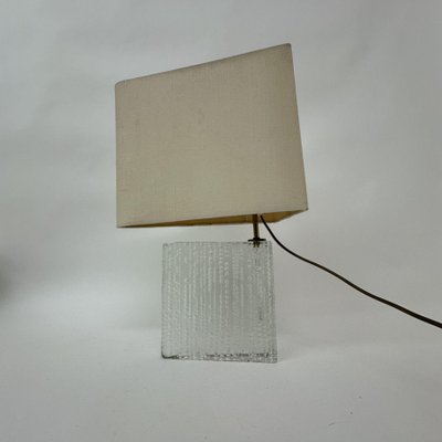 Mid-Century Glass Table Lamp, 1960s-BGP-1813974