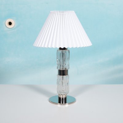 Mid-Century Glass Table Lamp, 1960s-HGA-1790951