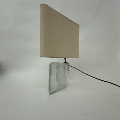 Mid-Century Glass Table Lamp, 1960s-BGP-1813974