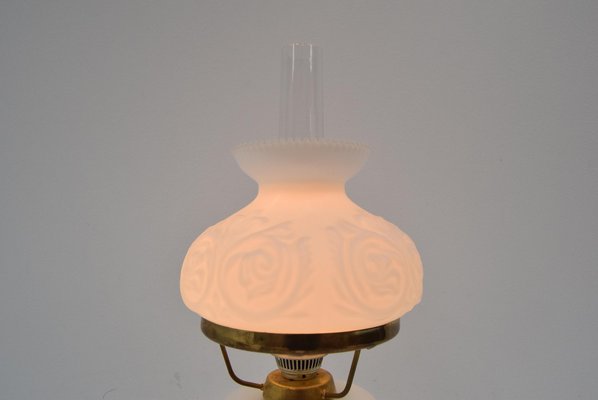 Mid-Century Glass Table Lamp, 1960s-TZ-1448510