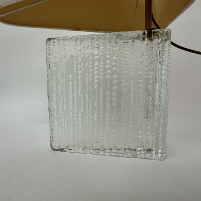 Mid-Century Glass Table Lamp, 1960s-BGP-1813974