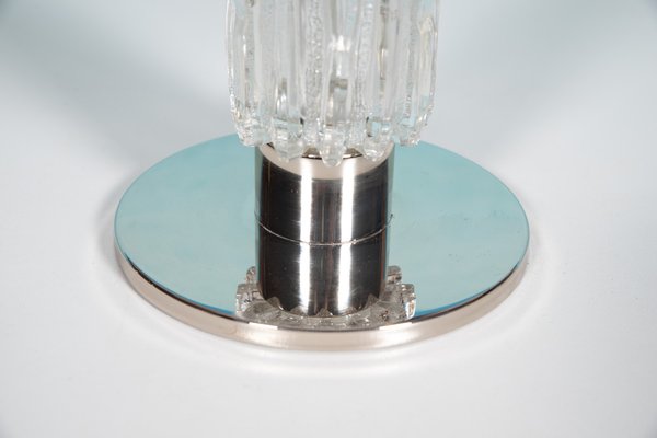 Mid-Century Glass Table Lamp, 1960s-HGA-1790951