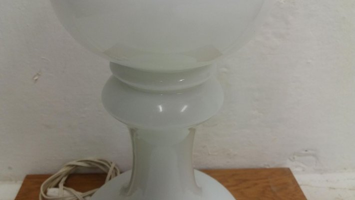 Mid-Century Glass Table Lamp by Ivan Jakes, 1970s-TZ-728353