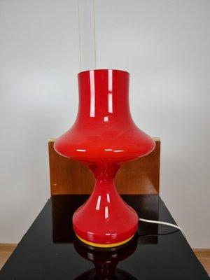 Mid-Century Glass Table Lamp by S. Tabera-QJA-1284298