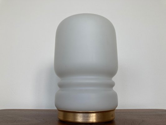 Mid-Century Glass Table Lamp from Valašské Meziříčí, Czechoslovakia, 1970s-TZ-739033