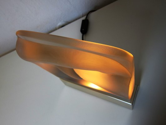 Mid-Century Glass Table Lamp Light Sculpture from Peill & Putzler-AET-655774