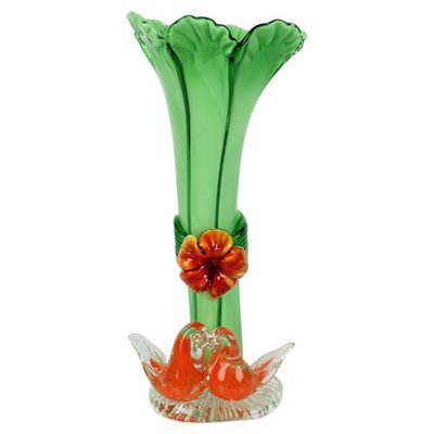 Mid-Century Glass Vase, 1960s-TZ-1082029