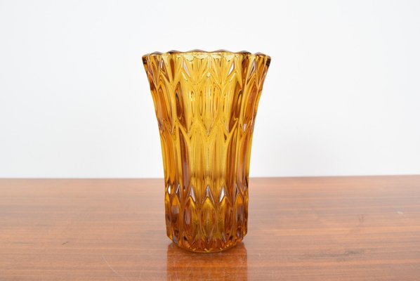 Mid-Century Glass Vase, 1960s-TZ-1298723