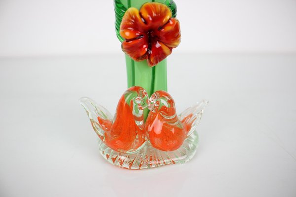 Mid-Century Glass Vase, 1960s-TZ-1082029