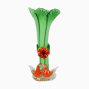 Mid-Century Glass Vase, 1960s-TZ-1082029