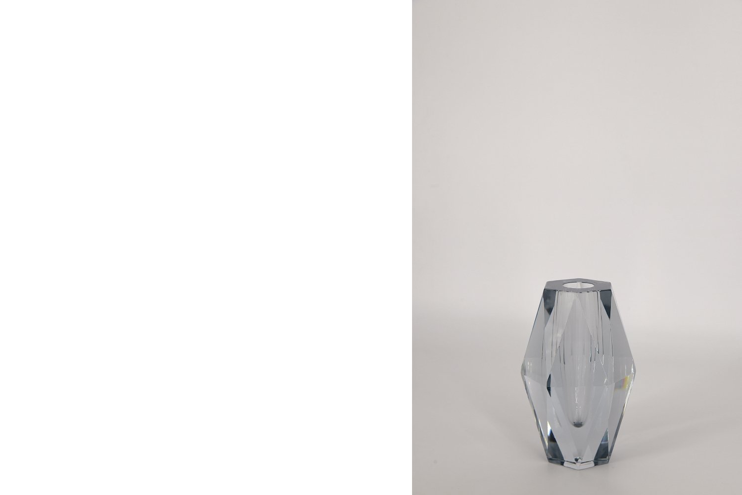 Mid-Century Glass Vase by Asta Strömberg for Strömbergshyttan, 1960s