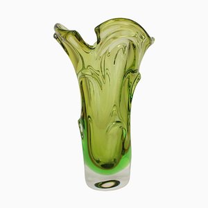 Mid-Century Glass Vase by Josef Hospodka, 1960s-TZ-1291257