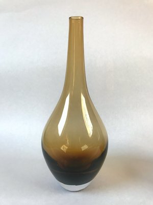 Mid-Century Glass Vase Set, 1960s, Set of 2-NY-828419