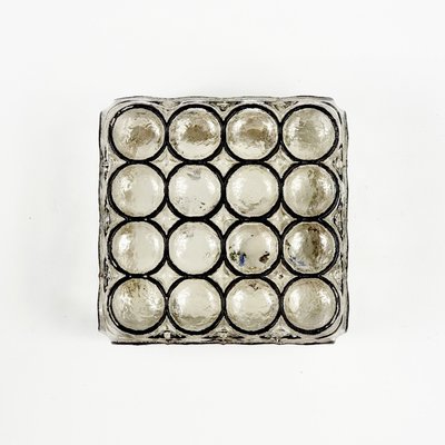 Mid-Century Glass Wall Lights from Limburg, Germany, 1960s-BMM-2033835