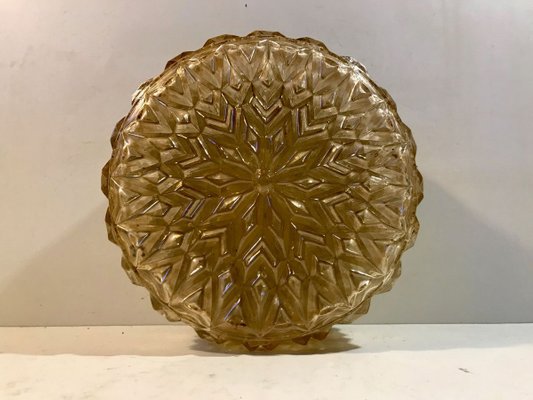 Mid-Century Glass Wall Sconce or Flush Mount from Limburg, 1970s-LCR-829947