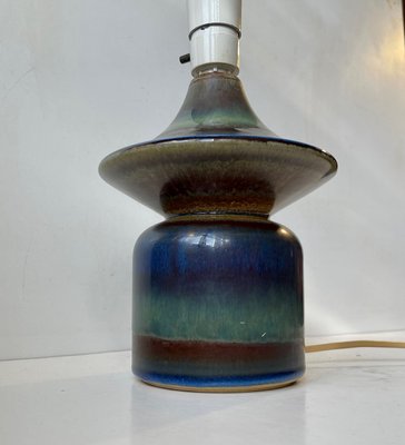 Mid-Century Glazed Ceramic Diablo Table Lamp by Einar Johansen for Søholm, 1960s-LCR-1314891