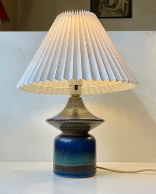 Mid-Century Glazed Ceramic Diablo Table Lamp by Einar Johansen for Søholm, 1960s-LCR-1314891