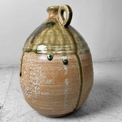 Mid-Century Glazed Ceramic Shigaraki Jug, Japan, 1960s-DWL-1786480