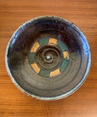 Mid-Century Glazed Earthenware Bowl, California, USA, 1960s-OJT-1819403