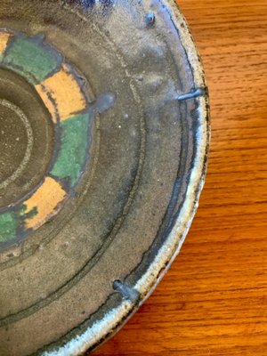 Mid-Century Glazed Earthenware Bowl, California, USA, 1960s-OJT-1819403