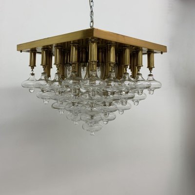 Mid-Century Gold Ceiling Lamp from Kalmar, 1970s-BGP-1442368