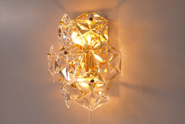 Mid-Century Gold-Plated Wall Sconce from Kinkeldey-KIJ-1345009