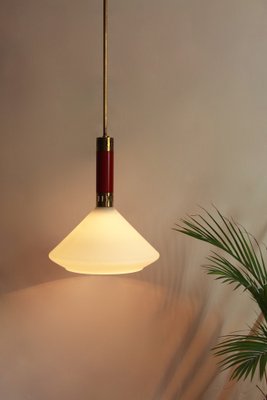 Mid-Century Grazia Ceiling Lamp from Stilnovo, Italy, 1950s-HUY-1124576