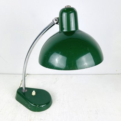 Mid-Century Green Metal Ministerial Desk Lamp from A. R. Torino, Italy, 1950s-WQC-961043