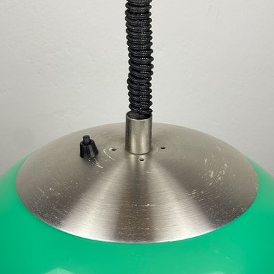 Mid-Century Green Plastic Pendant Lamp from Stilux Milano, 1972-WQC-2020136