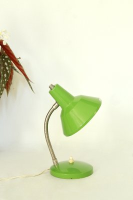 Mid-Century Green Table Lamp, Italy, 1950s-HUY-1749000