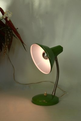 Mid-Century Green Table Lamp, Italy, 1950s-HUY-1749000